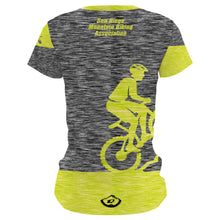 Load image into Gallery viewer, SDMBA Gray/Yellow - Women MTB Short Sleeve Jersey