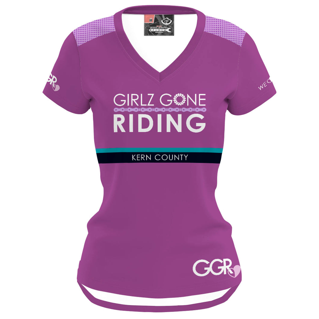 GGR 2 Kern County Chapter - Women MTB Short Sleeve Jersey