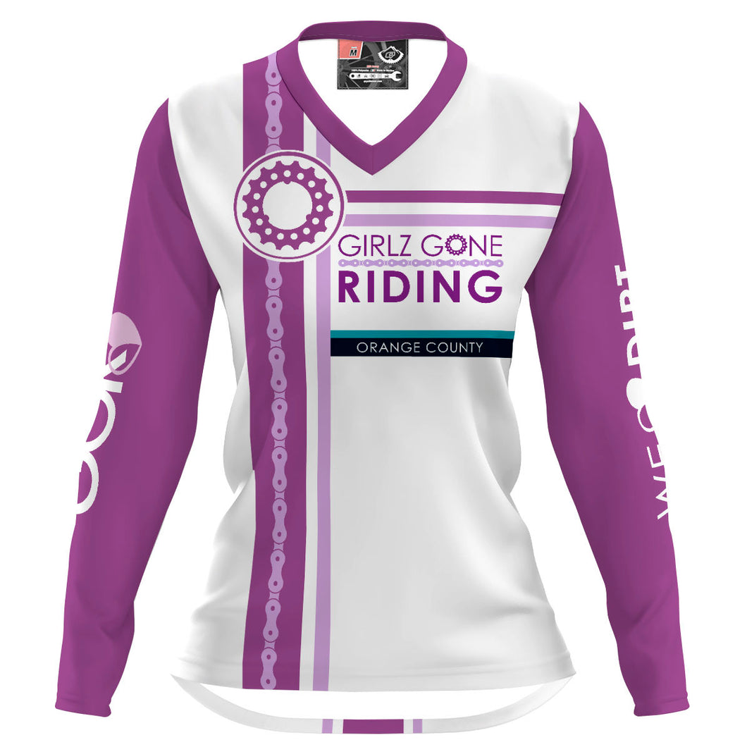 GGR 3 Orange County Chapter - Women MTB Long Sleeve Jersey