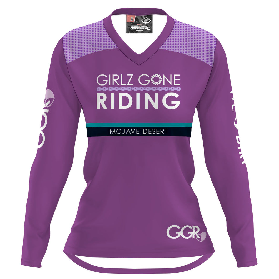 GGR 2 Mojave Desert Chapter - Women MTB Long Sleeve Jersey
