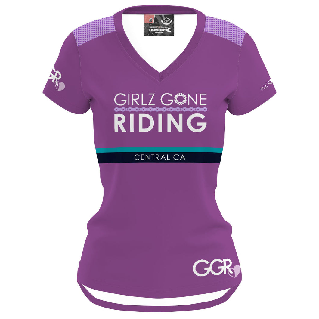 GGR 2 Central CA Chapter - Women MTB Short Sleeve Jersey