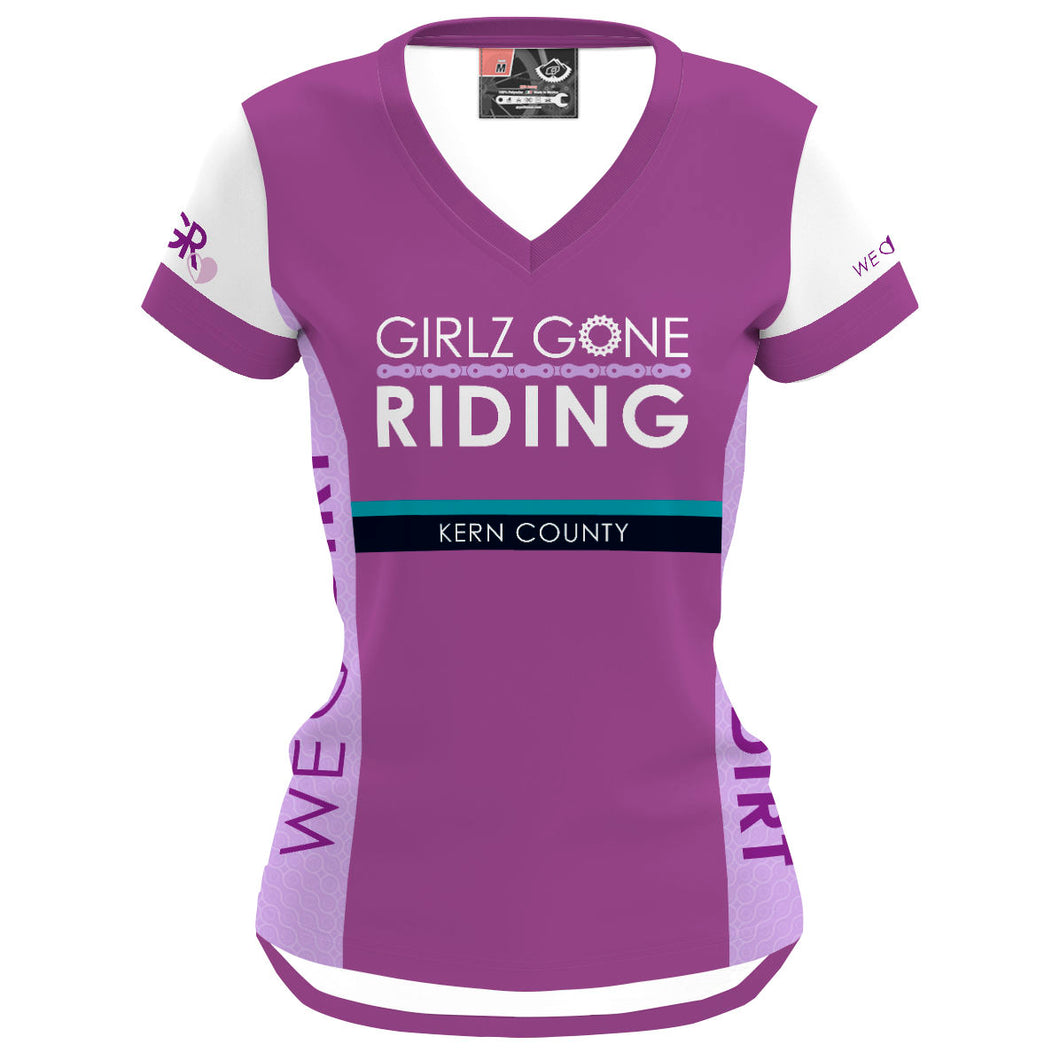 GGR 1 Kern County Chapter - Women MTB Short Sleeve Jersey