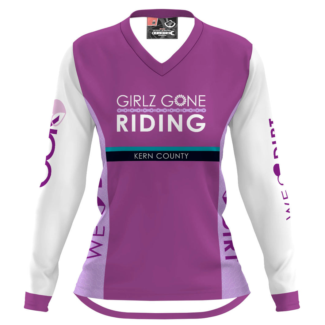 GGR 1 Kern County Chapter - Women MTB Long Sleeve Jersey