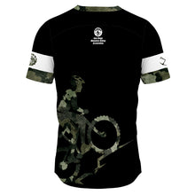 Load image into Gallery viewer, SDMBA Green Camo - Men MTB Short Sleeve Jersey
