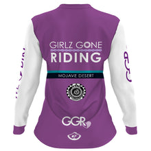Load image into Gallery viewer, GGR 1 Mojave Desert Chapter - Women MTB Long Sleeve Jersey
