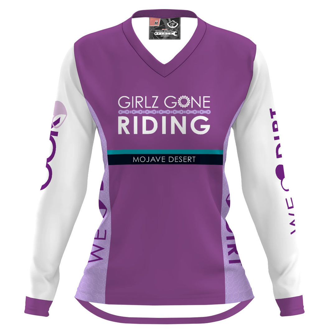 GGR 1 Mojave Desert Chapter - Women MTB Long Sleeve Jersey