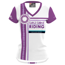 Load image into Gallery viewer, GGR 3 Mojave Desert Chapter - Women MTB Short Sleeve Jersey
