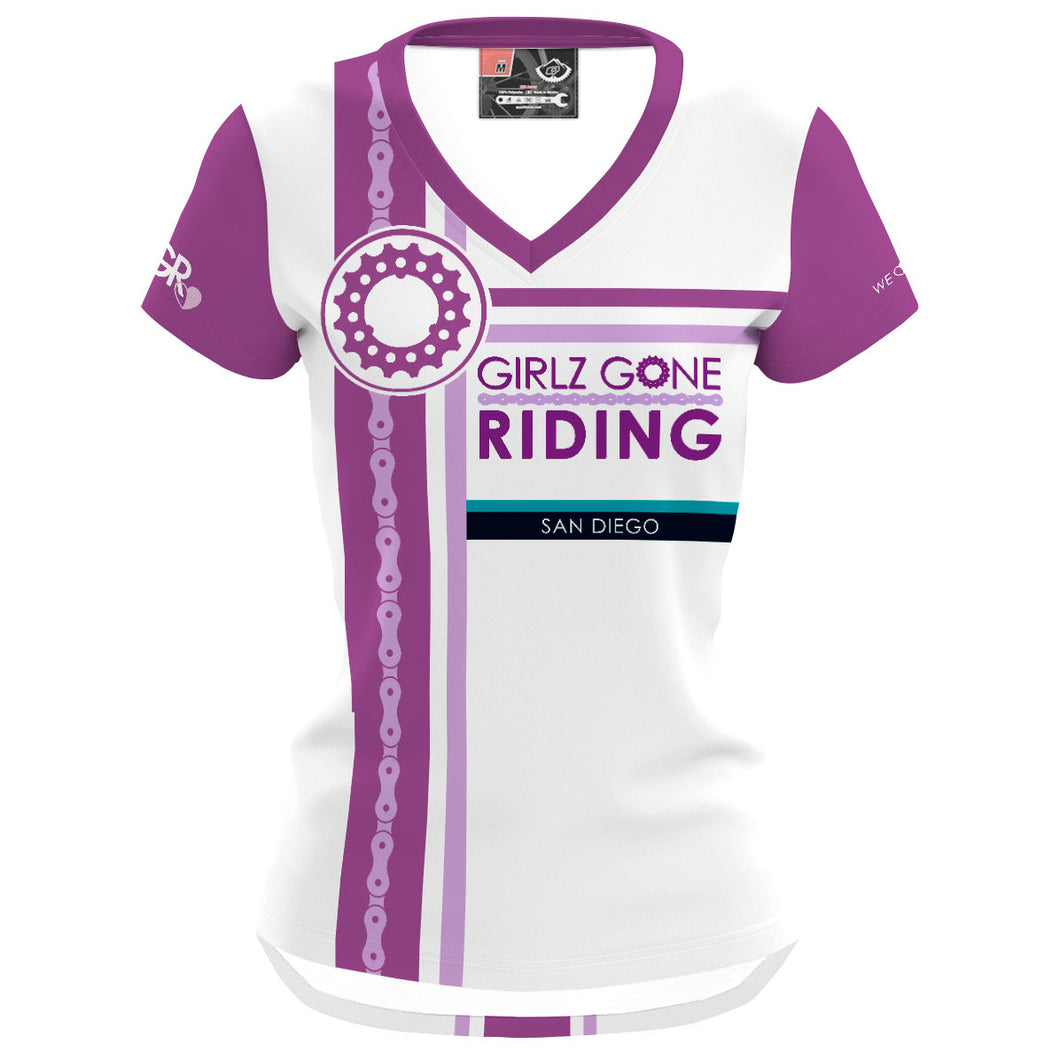 GGR 3 San Diego Chapter - Women MTB Short Sleeve Jersey