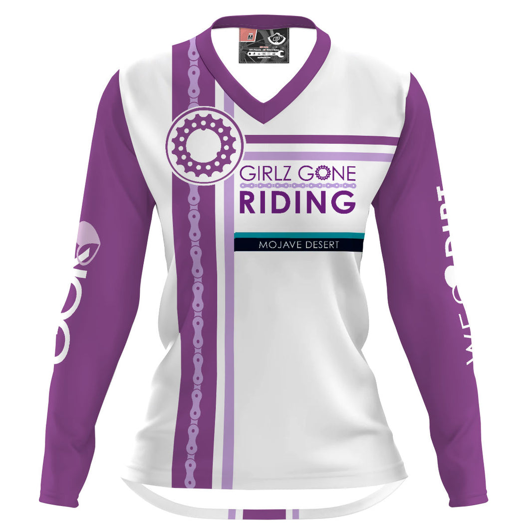 GGR 3 Mojave Desert Chapter - Women MTB Long Sleeve Jersey