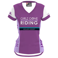 Load image into Gallery viewer, GGR 1 Mojave Desert Chapter - Women MTB Short Sleeve Jersey
