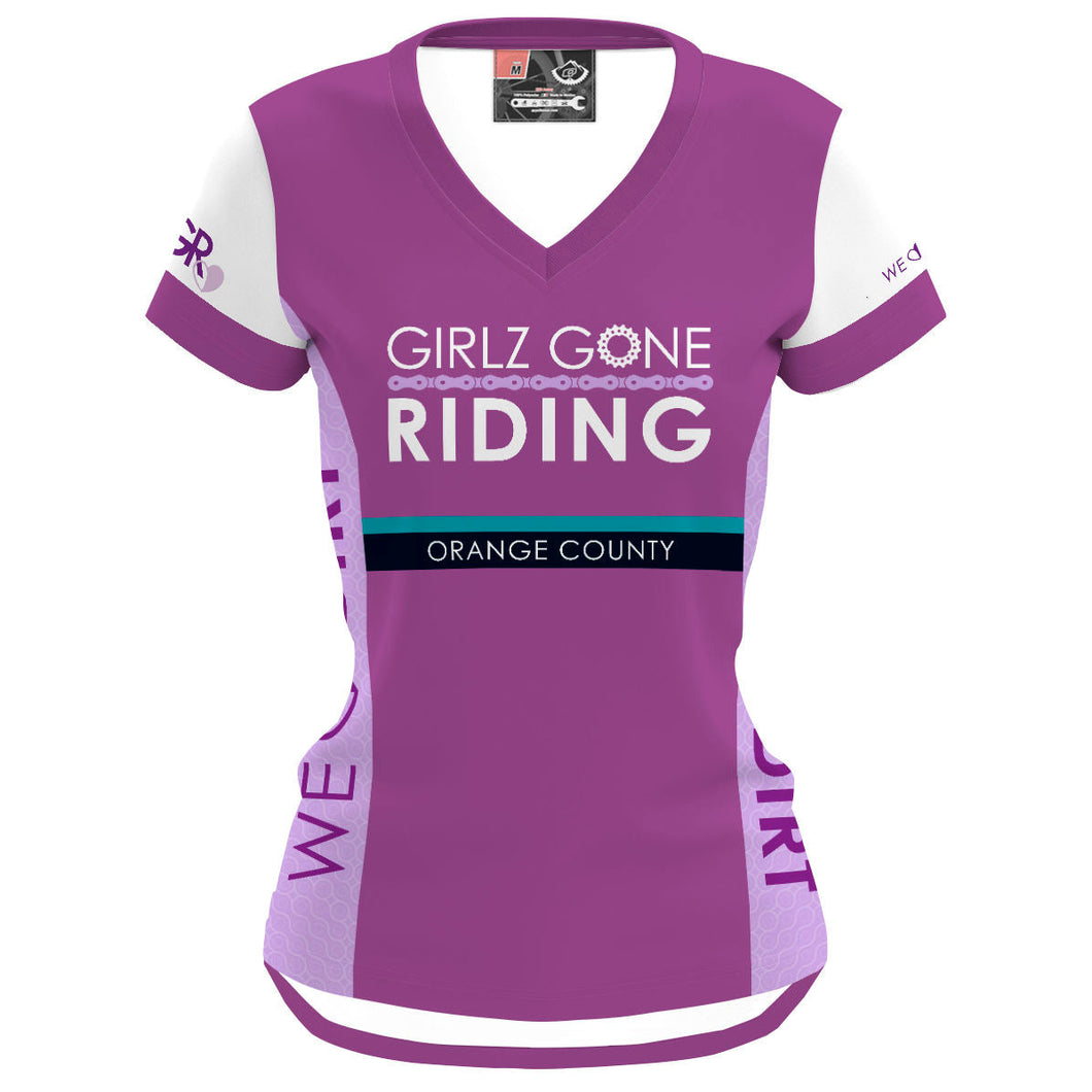 GGR 1 Orange County Chapter - Women MTB Short Sleeve Jersey