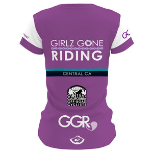 GGR 1 Central CA Chapter - Women MTB Short Sleeve Jersey
