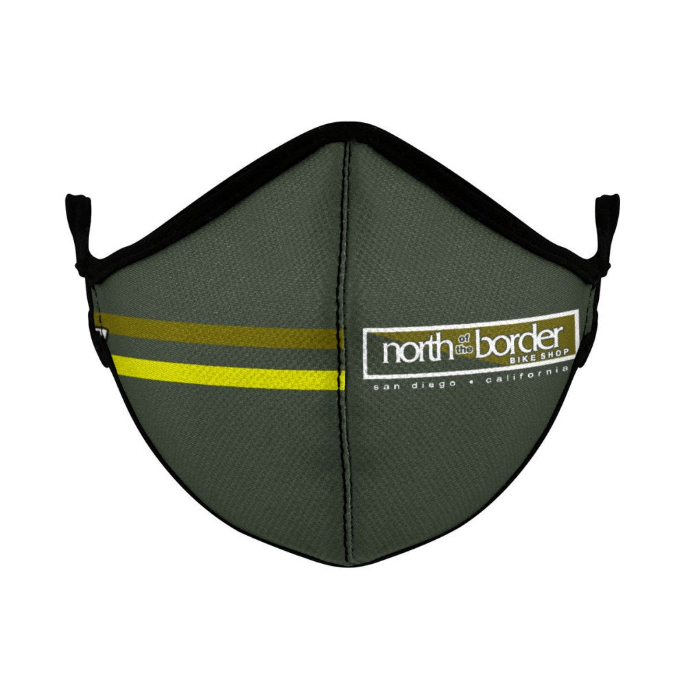 North of the Border Green - Facemask