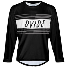 Load image into Gallery viewer, WS Dvide Black - BMX Long Sleeve Jersey
