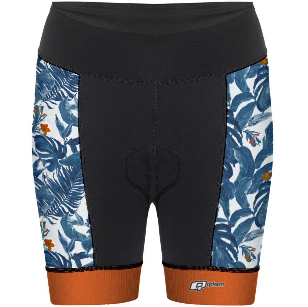 Blue Hawaii - Women Cycling Shorts