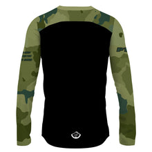 Load image into Gallery viewer, PTM Airsoft Camo Jungle 01 - Men MTB Long Sleeve Jersey
