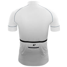 Load image into Gallery viewer, 2 wheels 1 planet white - Men Cycling Jersey 3.0
