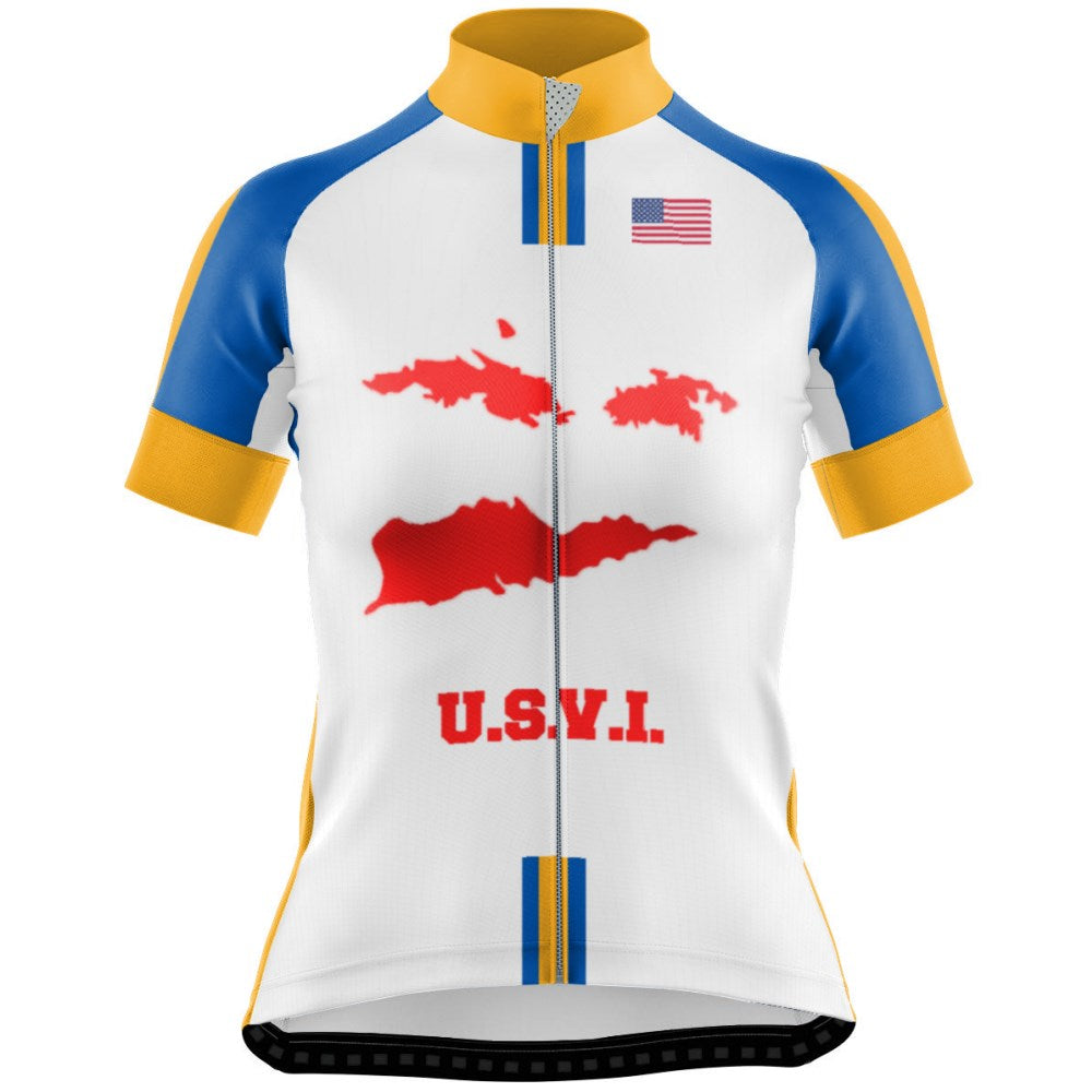 White USVI - Women Cycling Jersey 3.0