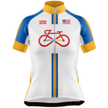 Load image into Gallery viewer, Virgin Islands Red Bicycle - Women Cycling Jersey 3.0
