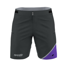 Load image into Gallery viewer, Sprockids Triple Block PURPLE - Women MTB Baggy Shorts
