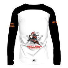 Load image into Gallery viewer, PTM Zones Orange - Men MTB Long Sleeve Jersey
