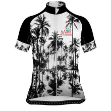Load image into Gallery viewer, Island Bicycles BW Palms - Women Cycling Jersey Pro 3
