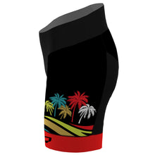 Load image into Gallery viewer, USVI Colored Palms - Women Cycling Shorts
