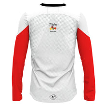 Load image into Gallery viewer, Adventure Moto Red Sleeves - MTB Long Sleeve Jersey V Neck

