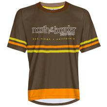 Load image into Gallery viewer, North of the border - Brown 3 - MTB Short Sleeve Jersey

