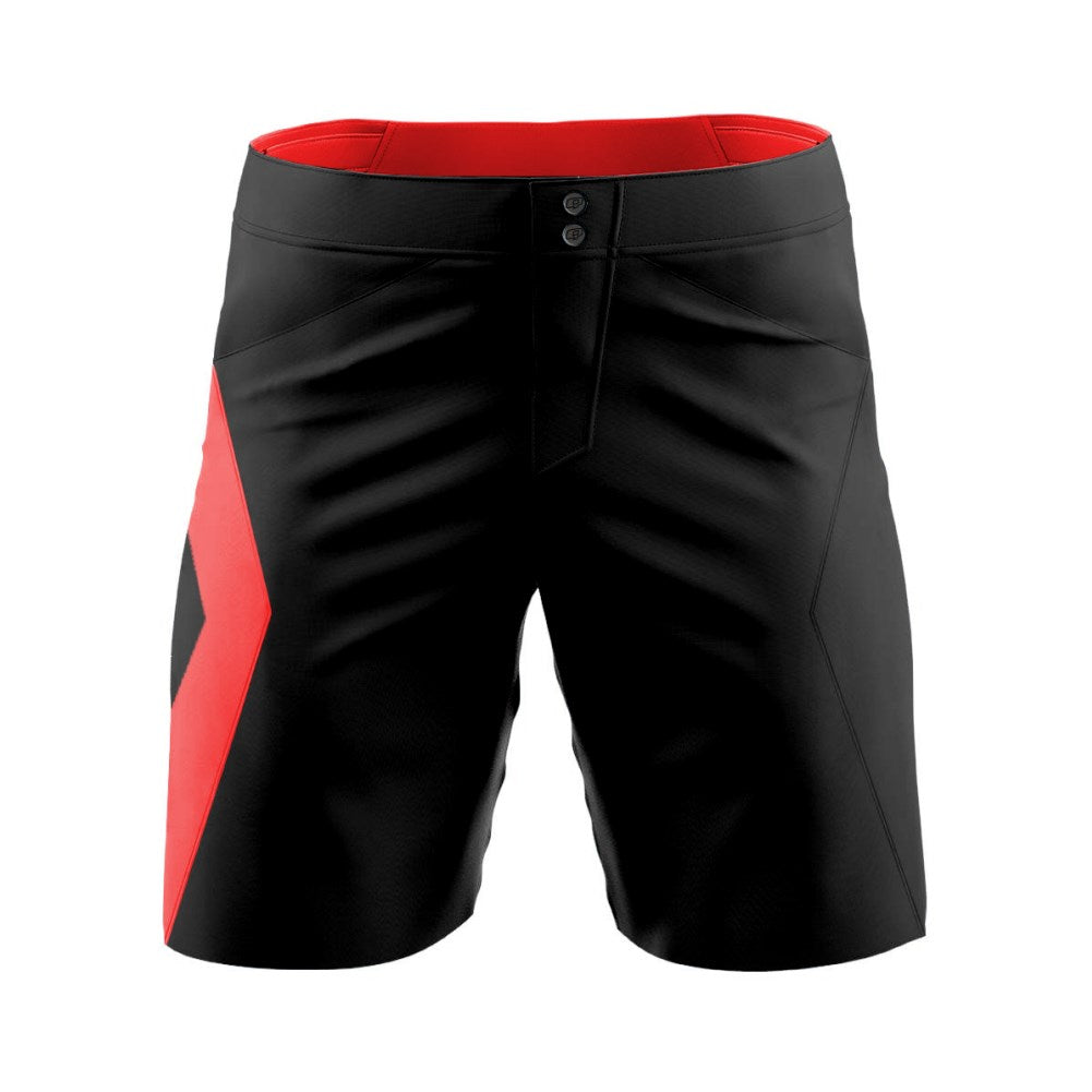 Speedster Black/Red - MTB baggy shorts