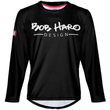 Load image into Gallery viewer, Haro Black - MTB Long Sleeve Jersey
