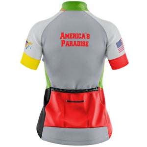 USVI America’s Paradise - Women Cycling Jersey 3.0