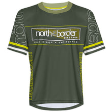 Load image into Gallery viewer, North of the Border Green - MTB Short Sleeve Jersey
