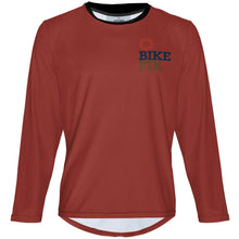 Load image into Gallery viewer, BIKEFIX Venture Red 2 - MTB Long Sleeve Jersey
