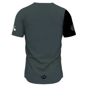 SDMBA Black/Gray - Men MTB Short Sleeve Jersey