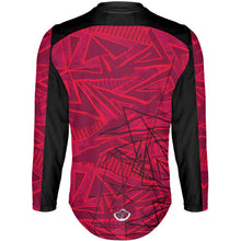Load image into Gallery viewer, Edison Red - MTB Long Sleeve Jersey
