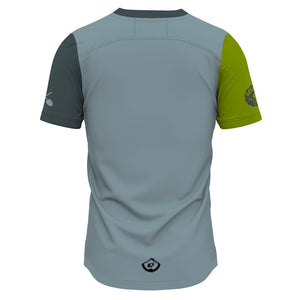 SDMBA Green/Gray - Men MTB Short Sleeve Jersey
