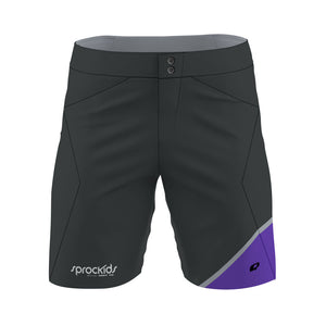 Sprockids Triple Block PURPLE - Men MTB Baggy Shorts