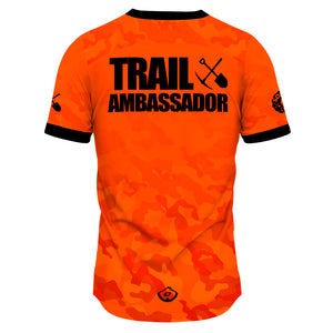 SDMBA Volunteer - Orange/Black - Men MTB Short Sleeve Jersey