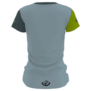 SDMBA Green/Gray - Women MTB Short Sleeve Jersey