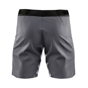 Bad Wolf Gray Camo - MTB baggy shorts