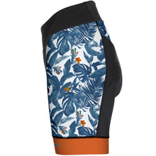 Load image into Gallery viewer, Blue Hawaii - Women Cycling Shorts
