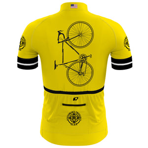 Performance Endurance Yellow - Men Cycling Jersey Pro 3