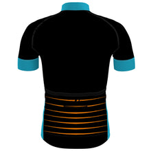Load image into Gallery viewer, Black &amp; Blue Dino Dad - Men Cycling Jersey Pro 3
