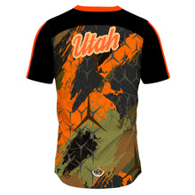 Load image into Gallery viewer, Utah Orange Camo - MTB Short Sleeve Jersey
