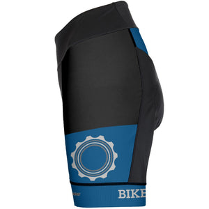 BIKEFIX Blue - Women Cycling Shorts