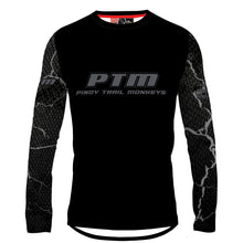 Load image into Gallery viewer, PTM Airsoft Snake 01 - Men MTB Long Sleeve Jersey
