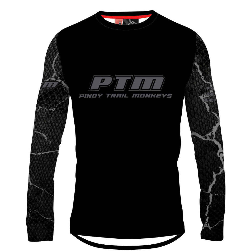 PTM Airsoft Snake 01 - Men MTB Long Sleeve Jersey
