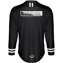 Load image into Gallery viewer, North of the border - Black 2 - MTB Long Sleeve Jersey
