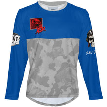 Load image into Gallery viewer, Blue ASR - MTB Long Sleeve Jersey
